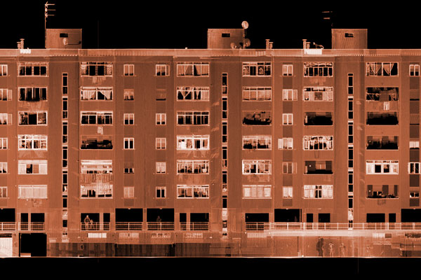 Rilievo e modellazione BIM quartiere residenziale