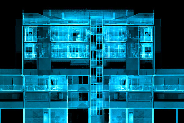Rilievo e modellazione BIM edificio residenziale