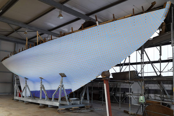 Rilievo per refitting yacht d'epoca